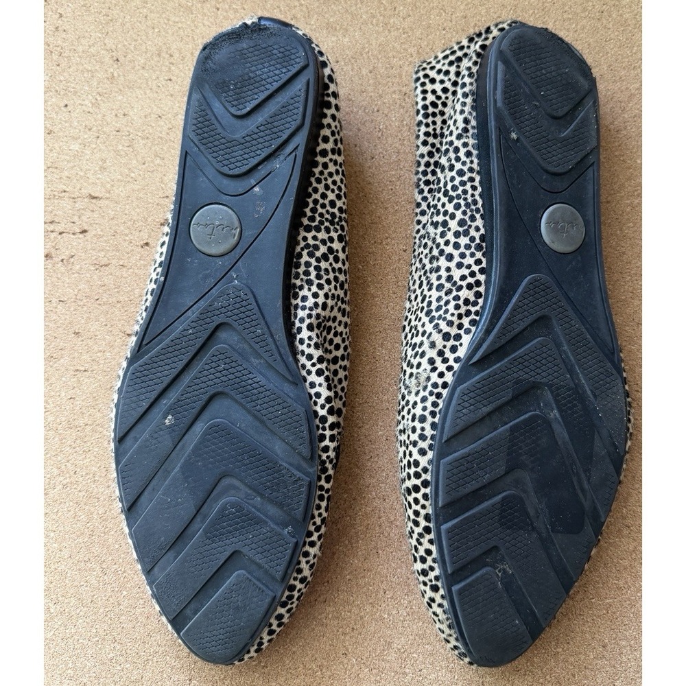 Me Too Anissa Pointed Toe Loafers Cheetah Print‎ Genuine Calf Hair Size 9M - Picture 6 of 7